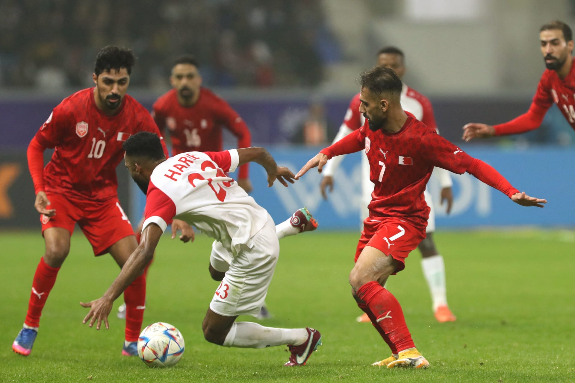 معلق مباراة عمان والبحرين اليوم في نهائي كأس الخليج 2024 والقنوات الناقلة