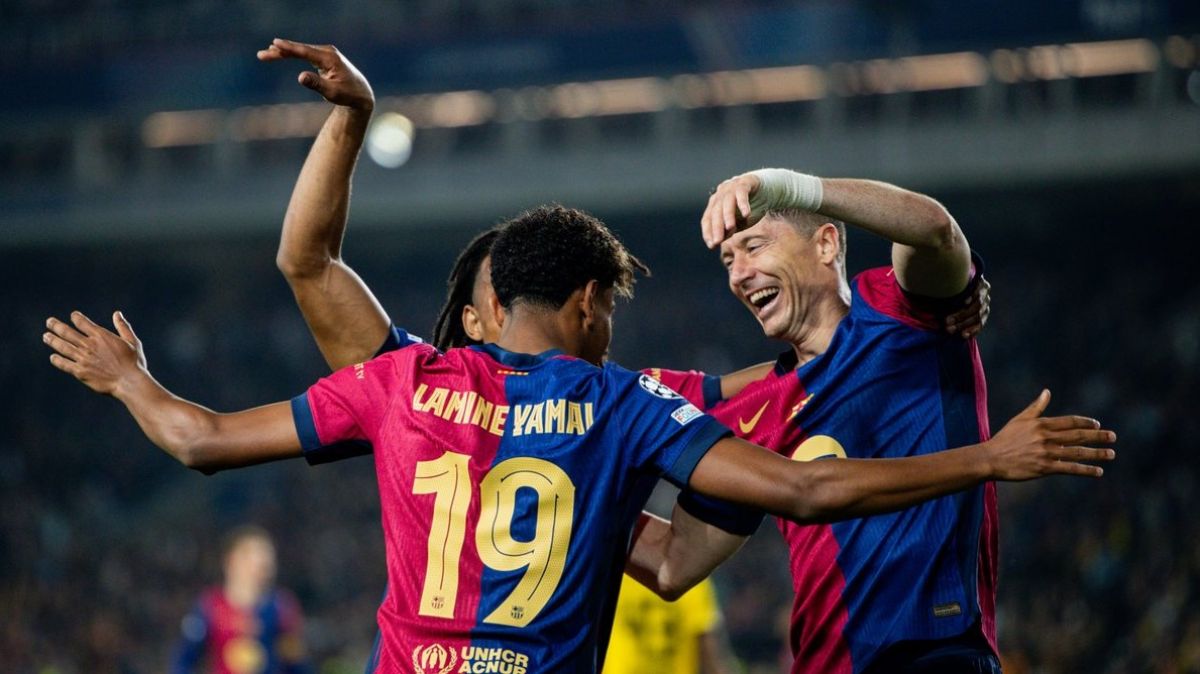 موعد مباراة برشلونة وبروسيا دورتموند في دوري أبطال أوروبا 2025 والقنوات الناقلة